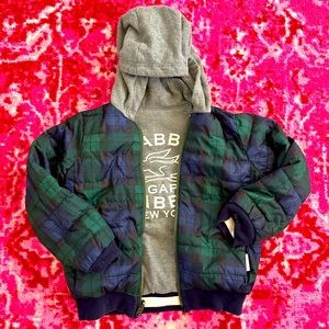 Gap girls reversible bomber jacket